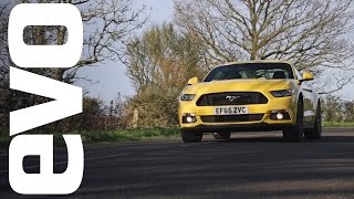 Ford Mustang 50 GT review  finally a decent Mustang  evo REVIEWS [upl. by Marchak702]