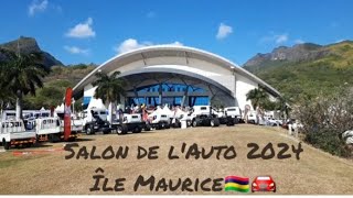 Salon de Lauto 2024 Île Maurice🇲🇺🚘 [upl. by Ahcsrop840]