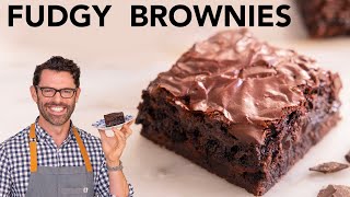 The BEST Fudgy Brownie Recipe [upl. by Ricardama241]