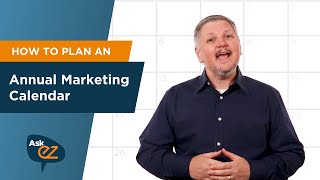 How to Plan an Annual Marketing Calendar  Ask EZ [upl. by Chee]