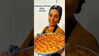 💯👌HASHASLI BÜKME nasil yapilir simdi kanalimdahaşhaş çörektarifi tarif yummy nasılyapılır [upl. by Nirik]