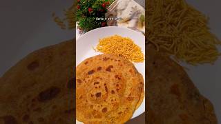 Kabhi khaye ho yeh sirf 10 mins mein BREAKFAST recipe  Besan Masala Paratha shorts breakfast [upl. by Dyana]