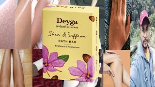 Deyga Shea Saffron Bath Bar  Honest Review [upl. by Nylyak176]