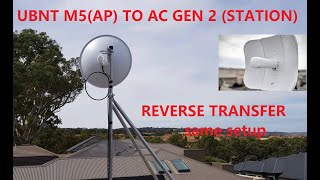 SETUP LITEBEAM M5 AS AP to GEN2 STATION [upl. by Nolak]