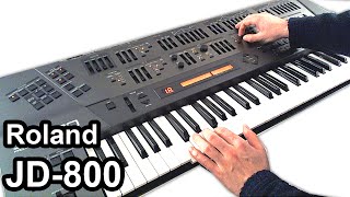 ROLAND JD800  Relaxing Ambient Chillout Music 【SYNTHESIZER DEMO】 [upl. by Borchers450]