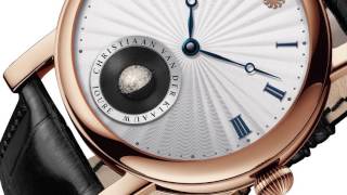 Christiaan Van Der Klaauws Most Accurate Moon Phase Watch in the World at Dubai Watch Week 2016 [upl. by Ahsitauq]