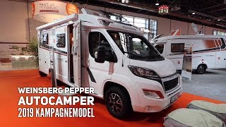 Weinsberg Pepper  kampagnevogn 2019 [upl. by Aicelav]