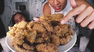 Atay Isaw Proben MUKBANG  Filipino Street Foods [upl. by Atiuqrahc]