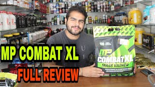 MP Combat Xl Mass Gainer  Full Review  Musclepharm Combat XL  High Protein High Carb Gainer [upl. by Schoenberg746]