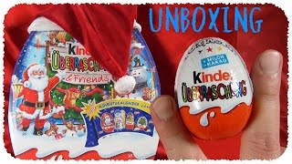 Advent Calendar  Kinder Überraschung  Adventskalender  Kinder Surprise [upl. by Gnuy107]