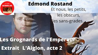 quotLes Grognards de lEmpereurquot Edmond ROSTAND  Extrait quotLAiglonquot acte II [upl. by Quirk43]