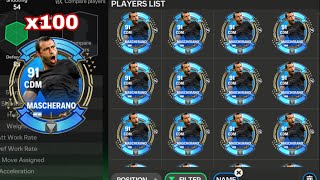 THIS IS HOW I GET SO MANY MASCHERANO CARDS IN FC MOBILE 25 DO THIS [upl. by Einnalem]