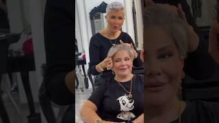 Pixie haircut after 50 years ❣️ Стрижка Пикси после 50 лет ❣️ [upl. by Sydelle]