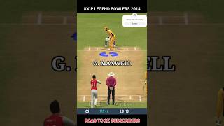 KXIP Legend Bowlers IPL 2014 😱 Real Cricket 24 shorts realcricket24 shortsfeed [upl. by Bab]