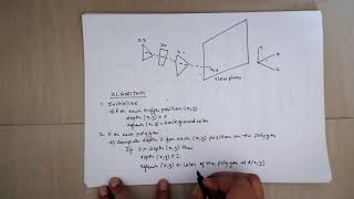 Z BUFFER ALGORITHM [upl. by Calendre998]