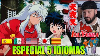 🇪🇸ESPAÑOL REACCIONA a INUYASHA 🔥 Opening Latino Vs Español ⚡ Anime en 5 iDioMaS [upl. by Sil971]