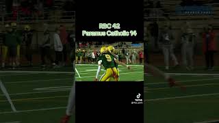 Red Bank Catholic tops Paramus Catholic 4214 football [upl. by Nickola]