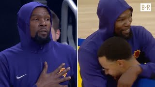 Kevin Durant Receives Tribute Video From Warriors [upl. by Arakawa]