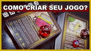 🙋🏻‍♂️ Como fazer o seu próprio jogo de cartas  Como eu fiz as Aykikards TCG  Cartas de Batalha🌞 [upl. by Yle]