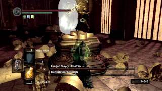 Dark Souls  Ornstein and Smough Boss Fight  Ornstein Second Phase [upl. by Nuahc]