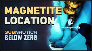 Magnetite Location Subnautica Below Zero [upl. by Renrag]