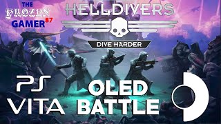 Steam Deck OLED vs PlayStation Vita OLED  Helldivers [upl. by Enialed]