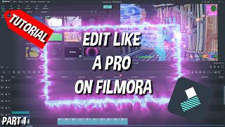 How To Edit Like A Pro On Filmora 9X Tutorial  Part 1 [upl. by Oynotna]