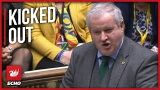 Ian Blackford ejected from House of Commons after blasting Boris Johnson over partygate [upl. by Mairhpe]