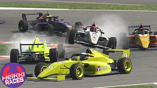 Si hay que saltarse la chicane se salta sin problema iRacing  Fuji  FIA F4  Heikki360ES [upl. by Eiuqcaj]