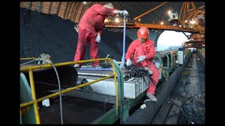 Conveyor belt hot vulcanizing procedure [upl. by Obed]