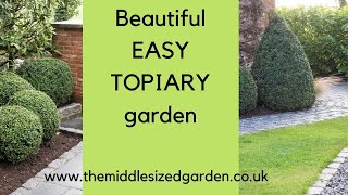 EASY TOPIARY SHAPES for a dramatic and beautiful garden [upl. by Nwahsak475]