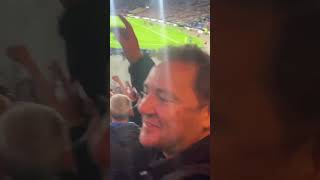 England fans sing ‘Scotland get battered Everywhere they go’ [upl. by Ycaj719]