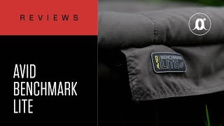 CARPologyTV  Avid Carp Benchmark Lite Bedchair Review  The worlds lightest sleep system [upl. by Durstin]