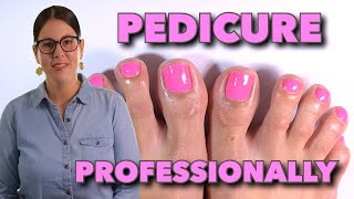 The Professional Pedicure A Proper Salon Pedi ENG [upl. by Pasco]