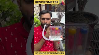 respirometer  science experiments experiment facts shorts [upl. by Manella]