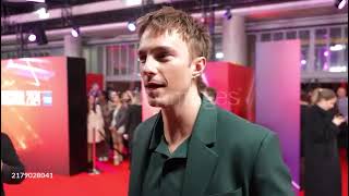 Drew Starkey Interview On The London Film Festival Red Carpet [upl. by Cahra]