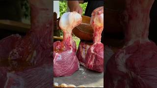 Juicy Recipe For Roasted Bone Marrow recipe cooking village food [upl. by Sal]