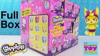 Shopkins Season 9 FULL BOX Wild Style 2 Packs Precious Unicorn Hunt  PSToyReviews [upl. by Mariken]