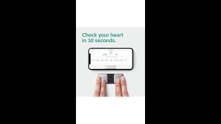 AliveCor KardiaMobile Wireless Personal EKG Monitor Shorts [upl. by Nyret462]