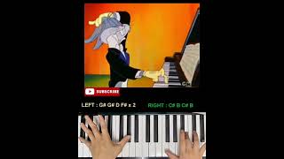 Bugs Bunny the pianist plays Hungarian Rhapsody No 2 [upl. by Damas]