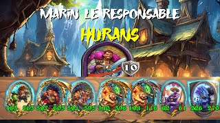 MARIN  HURANS Hearthstone BattleGround hsbg hearthstone [upl. by Suzy]