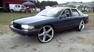 96 Impala SS on 26quot Irocs [upl. by Ada]