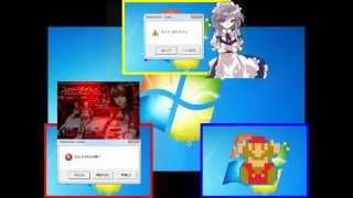 WINDOWS7 ZONE【REDZONE×Windows7】 [upl. by Diskin]