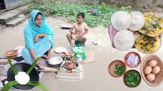 Chitai pitha is very fun to eat so today I made chitai pitha recipe Bengali recipe [upl. by Quartas]