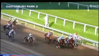 Canterbury Park 3 2024 08 24 at 19 57 Konteekee Horse Race [upl. by Akemehc]