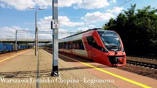 składanka pociągów z stacji Legionowo [upl. by Neff]