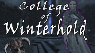 Skyrim How To Get Into the College of Winterhold Mage Guild [upl. by Seessel]