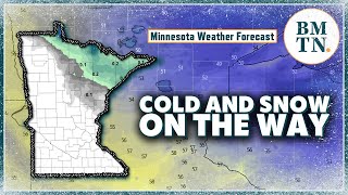 Cold and snow on the way to Minnesota but drought worsening [upl. by Shute154]