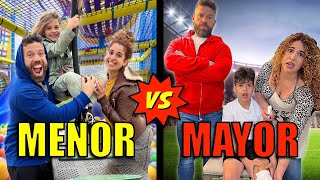 EL HERMANO MAYOR VS EL MENOR4PLUSONE [upl. by Nnawtna]