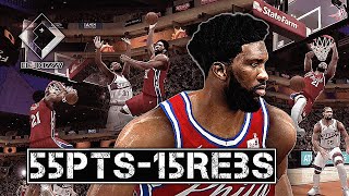 JOEL EMBIID Crazy 55pts DoubleDouble against the Suns eLDizZy2K [upl. by Florenza]